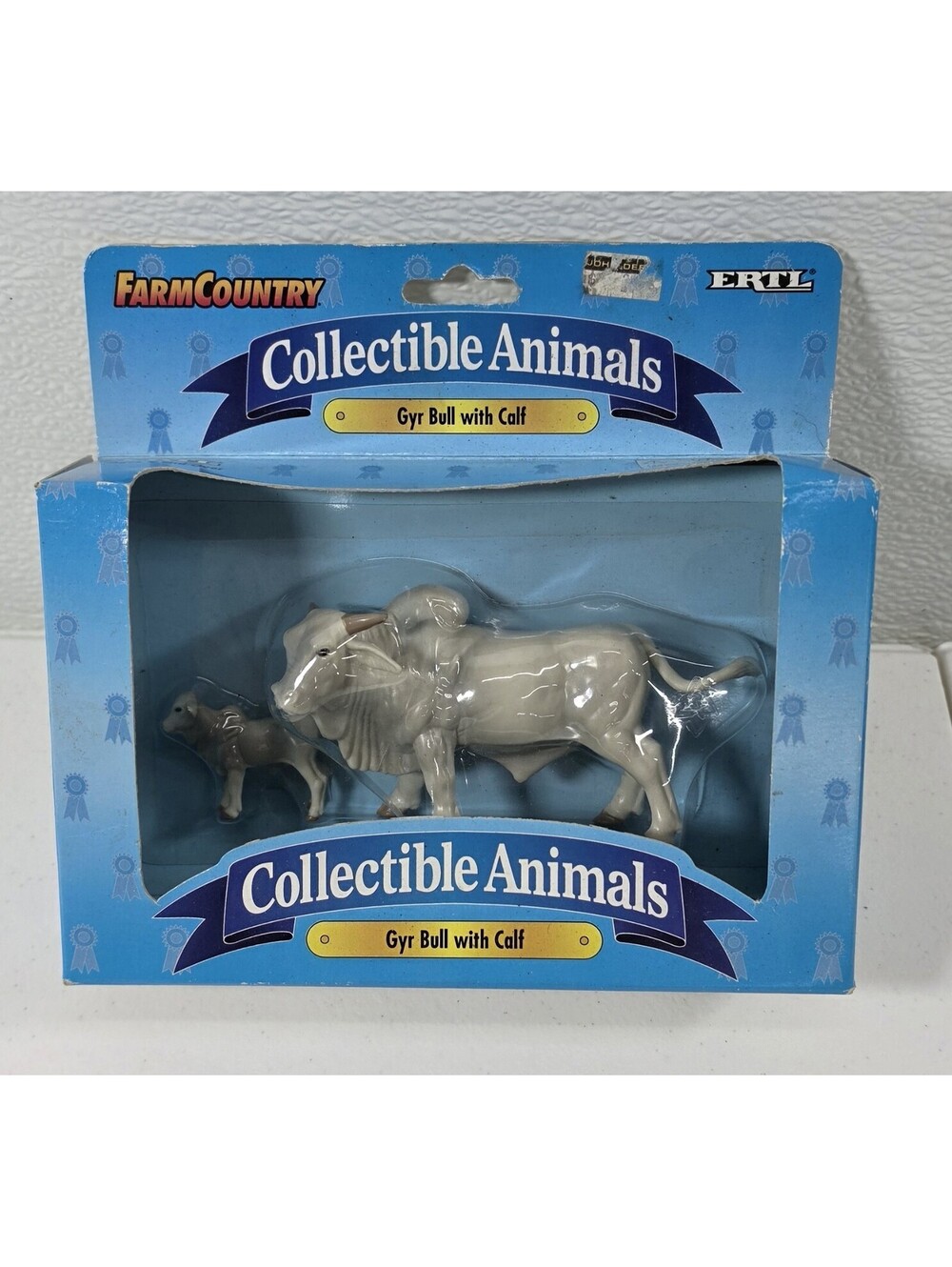 ERTL Charolais Bull with Calf Collectible Animals Farm Country 1995 NEW IN BOX